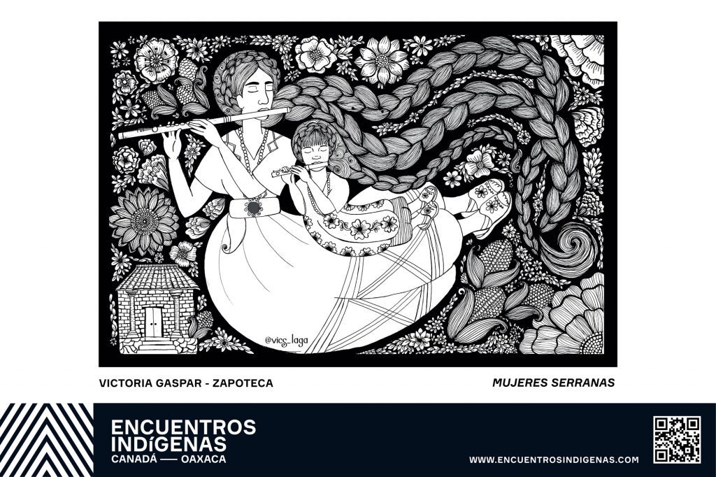 Victoria Gaspar (Zapoteca) Mujeres Serranas - Oaxaca Indigenous cultures festival