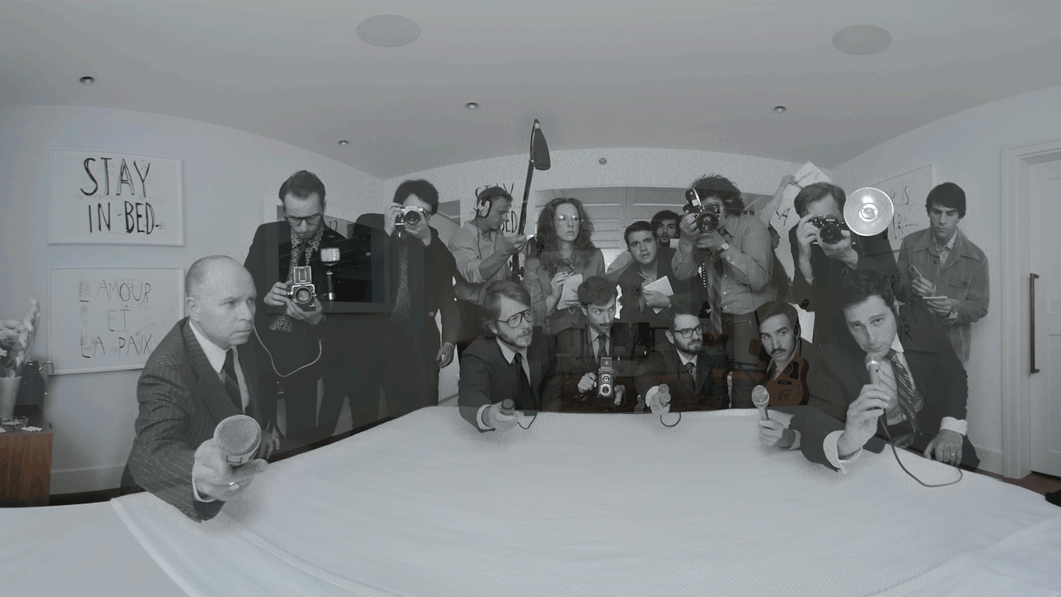 Le projet primé Bed-In pour la paix<br> de John Lennon et Yoko Ono : Suite 1742 | MASSIVart - Installations expérientielles et interactives